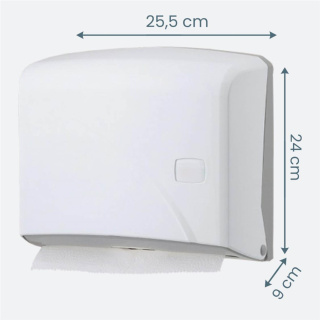 Dozownik ręcznika w systemie "NN" biały