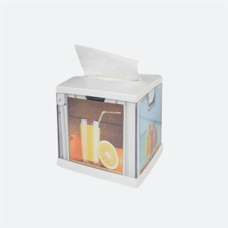 Dozownik serwetek biały mini