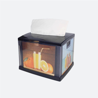 Dozownik serwetek czarny