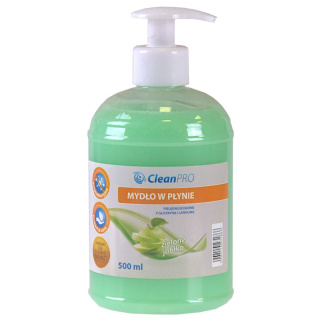 Mydło w płynie, antybakteryjne, CleanPRO, jabłko, 500ml 357602