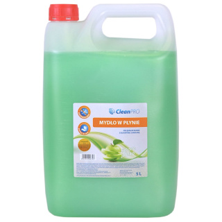 Mydło w płynie, antybakteryjne, CleanPRO, jabłko, 5L 352513