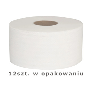 Papier toaletowy Jumbo CleanPRO, biały, 2 warstwy, 150m - 12 sztuk - 371208