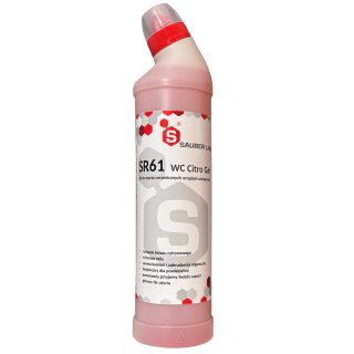 SR61 WC Citro Gel Środek do mycia urządzeń sanitarnych 750ml Sauber Lab