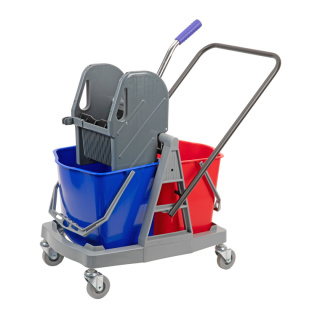 Wózek do sprzątania dwuwiaderkowy CleanPRO, 2x17L - 2szt. - 361181