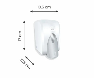 Dozownik mydła w pianie 0,5l biały | DGA 1001