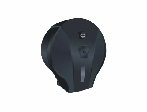 Dozownik papieru toaletowego jumbo, czarny | DGA Optima 1012