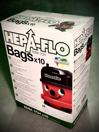Numatic HEPA-FLO worki do odkurzacza NVM 1CH /10szt