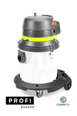 Odkurzacz na sucho i na mokro Profi P7P.30 Z 30l przewód 12m, ręczny zwijacz przewodu
