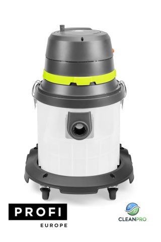 Odkurzacz na sucho i na mokro Profi P7P.30 Z 30l przewód 12m, ręczny zwijacz przewodu