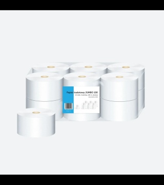 Papier toaletowy a'12 Jumbo 100 celuloza 2w, DGA-19101A