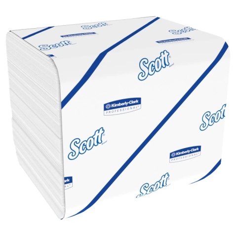Papier toaletowy w składce Kimberly-Clark Scott Control - makulatura 2-warstwy 9000 odcinków - 8508