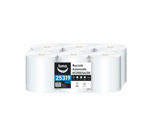 Ręcznik w rolce Automatik a'6 KC250/44/20 STD-line celuloza 2 warstwy | DGA 25319