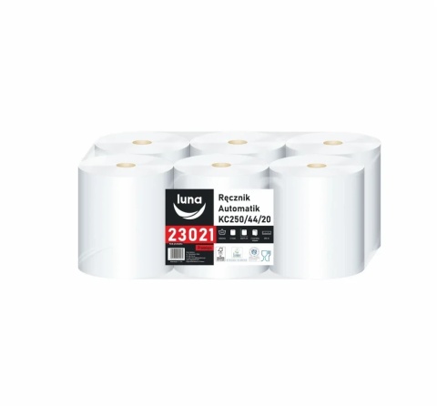 Ręcznik w rolce Automatik a'6 KC250/44/20 celuloza 2 warstwy | DGA 23021