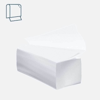 Ręczniki V FOLD a'3000 Luna Easy Soft 23x21 celuloza 2w DGA 22515