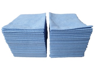 Ściereczki wiskozowe niebieskie 30x40 cm 100 szt. | ścierki - 100 szt.